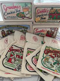 Scatoline in legno per il te'