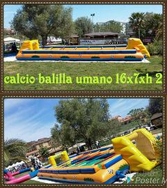 calcio balilla umano calcio saponato 