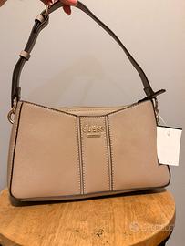 Borsetta Guess beige - con dettagli oro