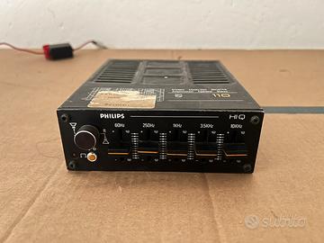 Equalizzatore Philips 110 vintage