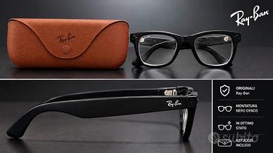 Ray-Ban Meta Gen 2 Wayfarer-RW4012 53mm Nero Opaco