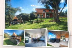 Villa con ampio giardino attrezzato