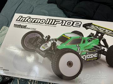 Kyosho inferno mp10e + caricatore sky rc + 4 batt