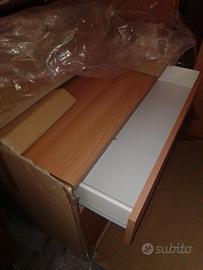 como' cassettiera. 4 cassetti 