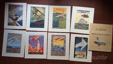 Manifesti poster aerei aeronautica