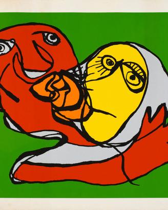 Karel Appel - “Putting Green Kiss
