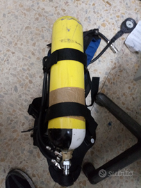 Autorespiratore drager bombola ossigeno
