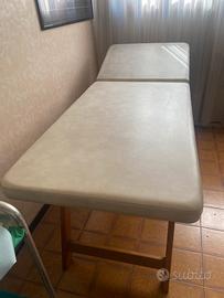 Lettino da visita in legno