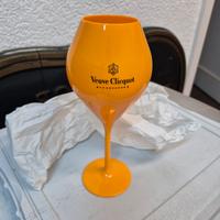 flute Veuve Clicquot policarbonato giallo nuovi