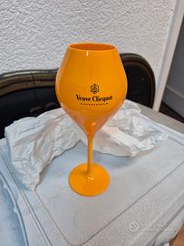 flute Veuve Clicquot policarbonato giallo nuovi