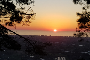 Terreno panoramico prime colline di Viareggio