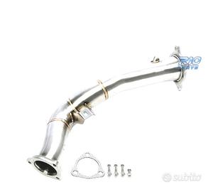 SOPPRESSORE DOWNPIPE PORSCHE MACAN 14-18 ACCIAIO