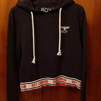 Felpa nera marca BOY ragazzina