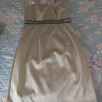 abito elegante da cerimonia con stola