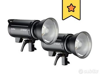 Flash da studio Godox DP 400 III Flash (2x)