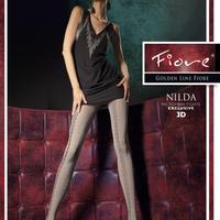 COLLANT DECORATO MODELLO NILDA TG 3 COLORE NERO