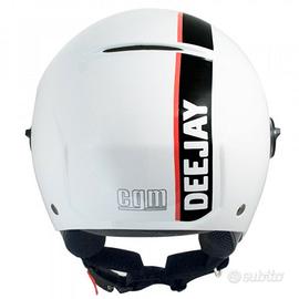 Casco CGM Deejay Bianco -Promo Black Friday