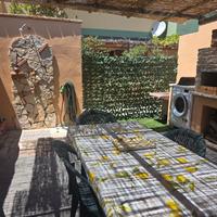 Solanas davanti alla spiaggia