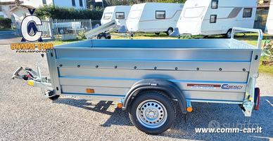 CARRELLO RIMORCHIO CRESCI PT6CA RAMPA DI SALITA