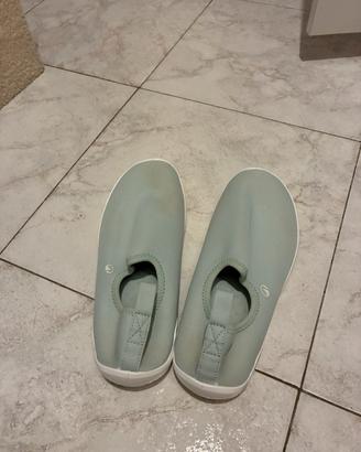 Scarpe da scoglio donna verde salvia n. 37