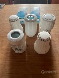 5 Termovalvole  Danfoss e 2 led