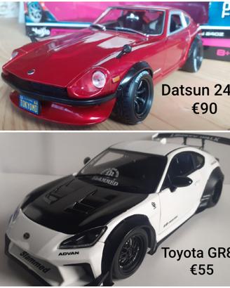 1/18 datsun 240z Toyota gr86 