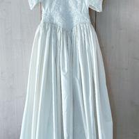 Abito sartoriale da sposa in seta e pizzo Tg 46