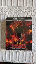 Blu ray 4k/blu ray steelbook D&D l'onore dei ladri