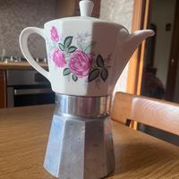 Moka porcellana e alluminio