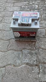 batteria+ morsetti per ape 50