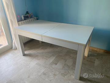 Tavolo allungabile bianco 90x160 (fino a 300 cm)