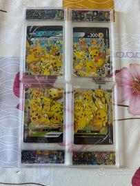 Pikachu V-UNION 25th Anniversario japonese gem 10