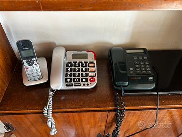 Telefono cordless anziani brondi panasonic