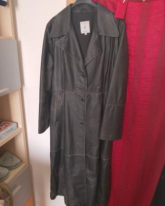 cappotto vera pelle 
