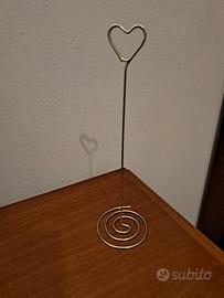 set segnaposto cuori