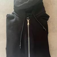 Felpa Block eleven con cappuccio nera taglia m