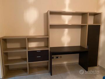 Scrivania libreria