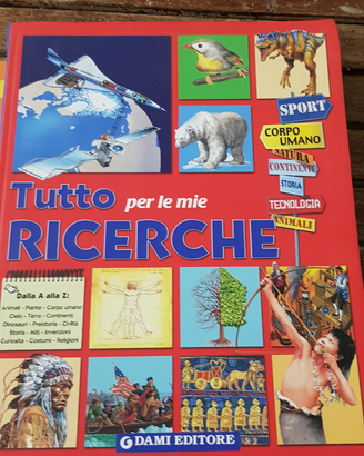 Libro ricerche per bambini