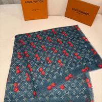 LOUIS VUITTON Cherry Shawl Scarf