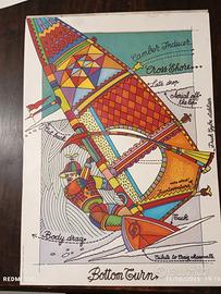 Stampa "Bottom Turn" – Arte surf e windsurf 