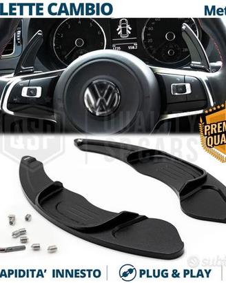 PALETTE Cambio Volante per VOLKSWAGEN Paddle Nere