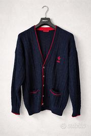 Cardigan Ferrari Italtrading lana L vintage 