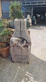 BARBECUE PREFABBRICATO IN CEMENTO