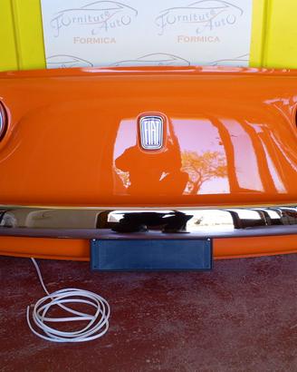Musetto Fiat 500 arancio