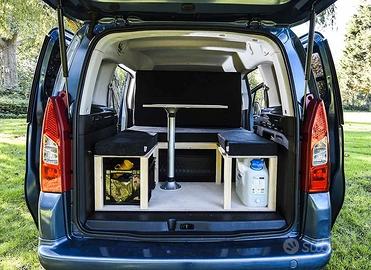 Kit Camper conversion van Modulo letto + cuscini