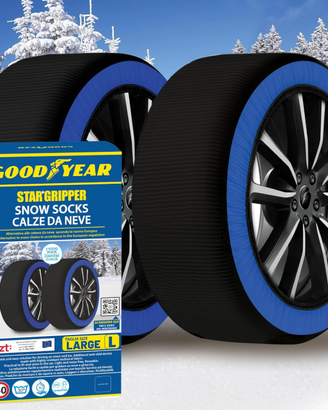 Goodyear Calze da Neve Star Taglia L, per R14 -R20