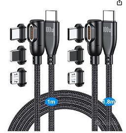 100W Cavo Magnetico USB C a USB C
