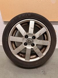 Cerchi lega + gomme Polo 2001