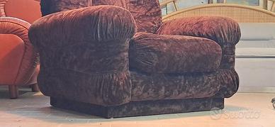 Coppia di poltrone vintage