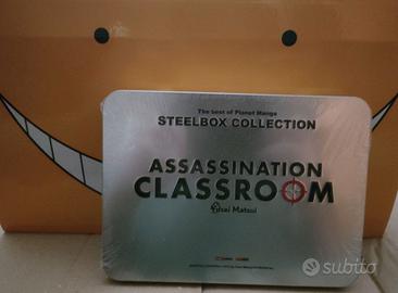 assassination classroom steelbox e cofanetto